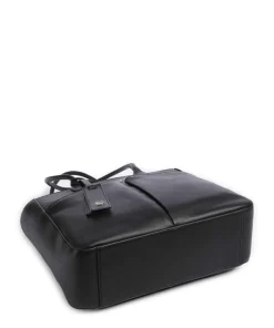 Nevet Shopper 13″ fein genarbtes Rindsleder schwarz