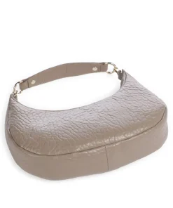 New Zealand Annabel Schultertasche genarbtes Leder taupe