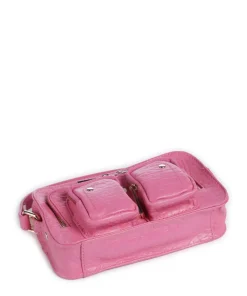 New Zealand Helena Umhängetasche geprägtes Leder pink