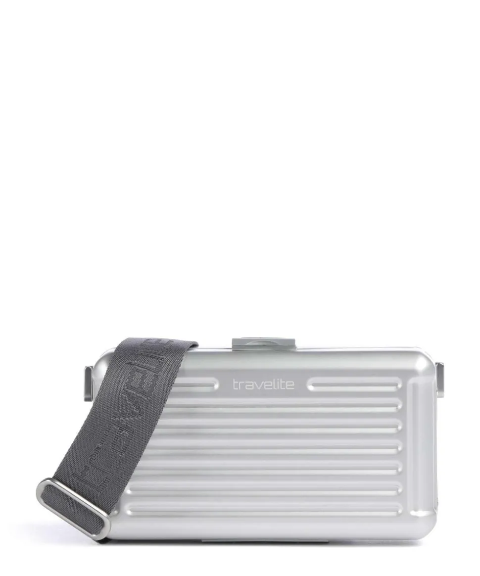 Next Umhängetasche Aluminium silber