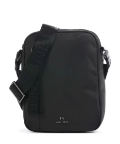 Nico S Umhängetasche Nylon schwarz