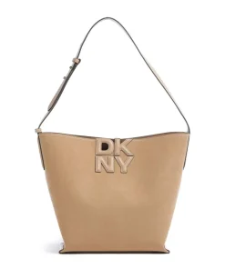 Nicole Beuteltasche Lederimitat natur