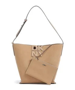 Nicole Beuteltasche Lederimitat natur