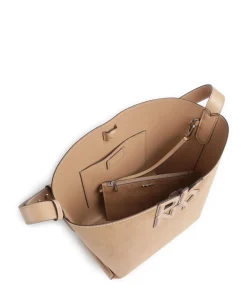 Nicole Beuteltasche Lederimitat natur