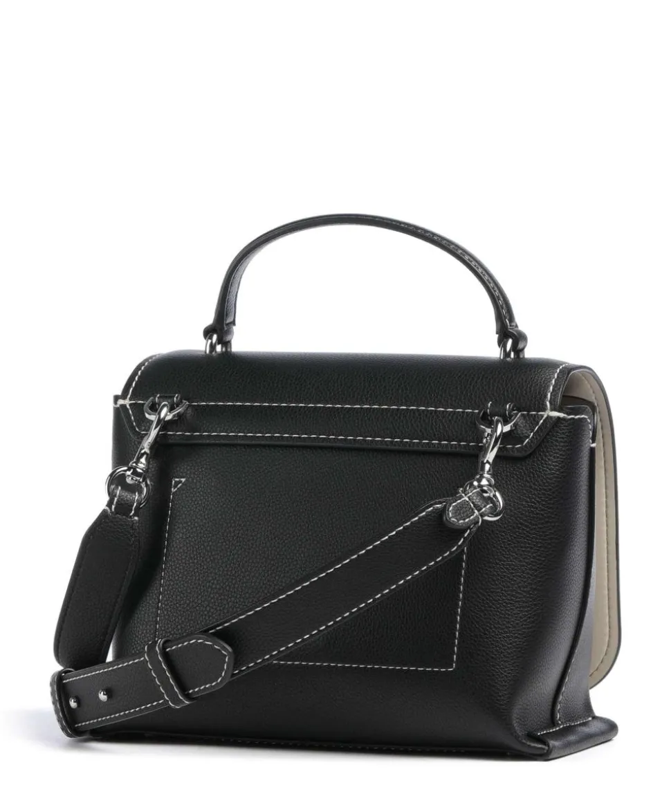 Nicole Handtasche Lederimitat schwarz