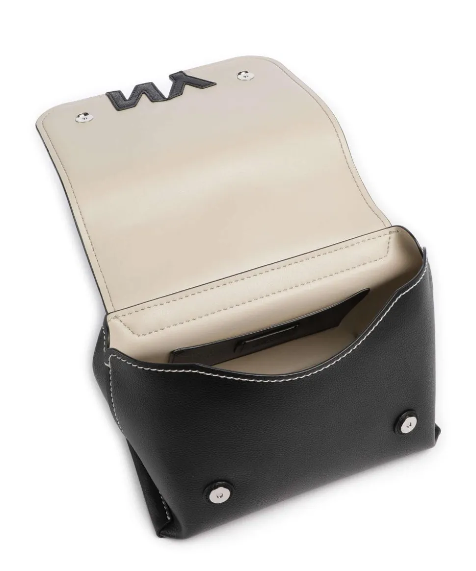 Nicole Handtasche Lederimitat schwarz