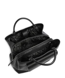 Nicole L Handtasche Lederimitat schwarz