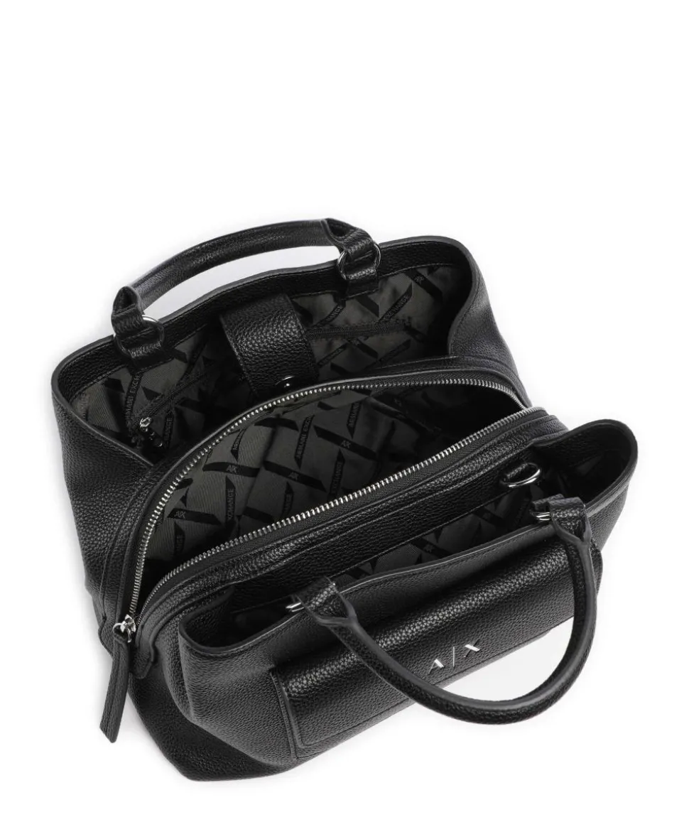 Nicole M Handtasche Lederimitat schwarz