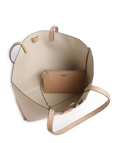 Nicole Shopper Lederimitat natur