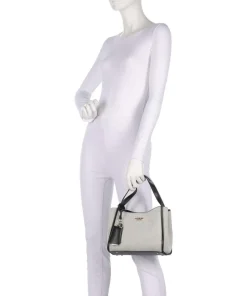 Nicolette Handtasche Textil, Polyurethane creme