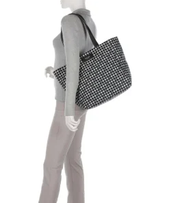 Noel Shopper recyceltes Polyester weiß/schwarz