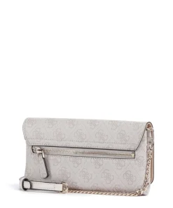 Noelle 4G Basique Logo Geldbörse Lederimitat elfenbein