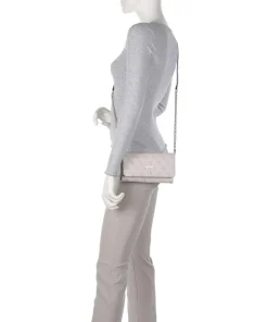 Noelle 4G Basique Logo Geldbörse Lederimitat elfenbein