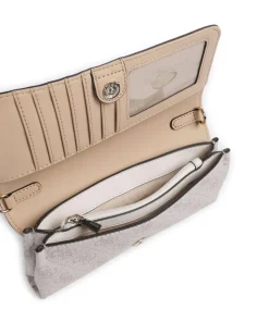 Noelle 4G Basique Logo Geldbörse Lederimitat elfenbein