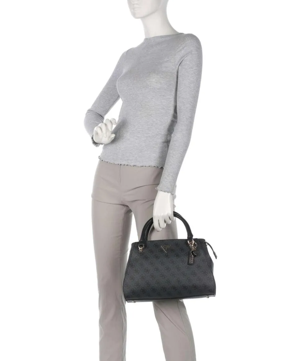 Noelle 4G Basique Logo Handtasche Lederimitat anthrazit