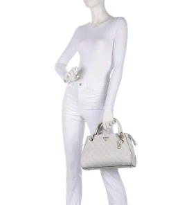 Noelle 4G Basique Logo Handtasche Lederimitat elfenbein