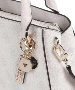 Noelle 4G Logo Handtasche Lederimitat weiß