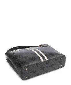 Noelle 4G Logo Shopper Lederimitat dunkelgrau