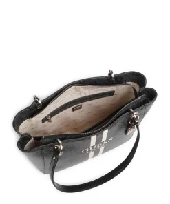 Noelle 4G Logo Shopper Lederimitat dunkelgrau