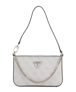 Noelle Schultertasche Lederimitat elfenbein