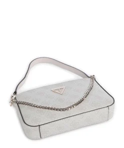 Noelle Schultertasche Lederimitat elfenbein