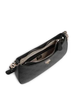 Noelle Schultertasche Lederimitat dunkelgrau