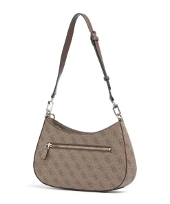 Noelle Schultertasche Lederimitat hellbraun