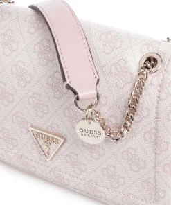 Noelle Schultertasche Lederimitat rosa