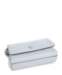 Noelle Schultertasche Lederimitat hellblau