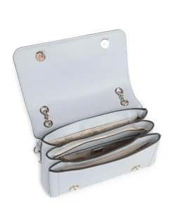 Noelle Schultertasche Lederimitat hellblau