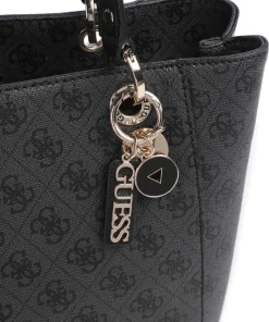 Noelle Shopper Lederimitat dunkelgrau