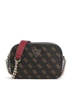 Noelle Umhängetasche Lederimitat dunkelbraun