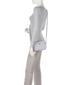 Noelle Umhängetasche Lederimitat grau