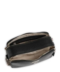 Noelle Umhängetasche Lederimitat schwarz