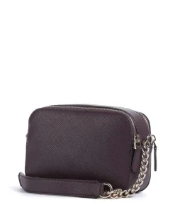 Noelle Umhängetasche Lederimitat aubergine