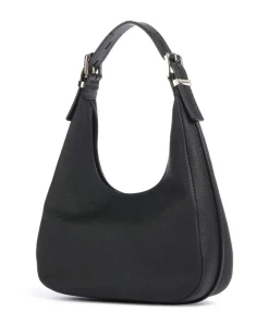 Nolita Beuteltasche genarbtes Rindsleder schwarz