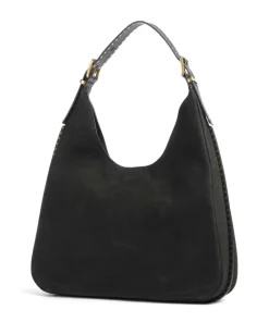 Nolita Beuteltasche Leder schwarz