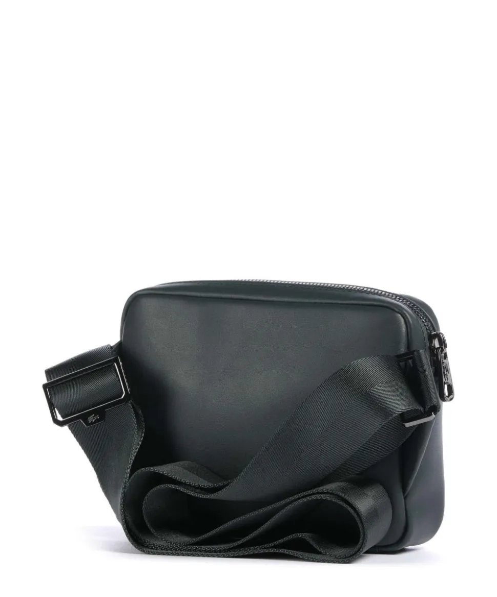 Nomogramme Umhängetasche Lederimitat dunkelgrün