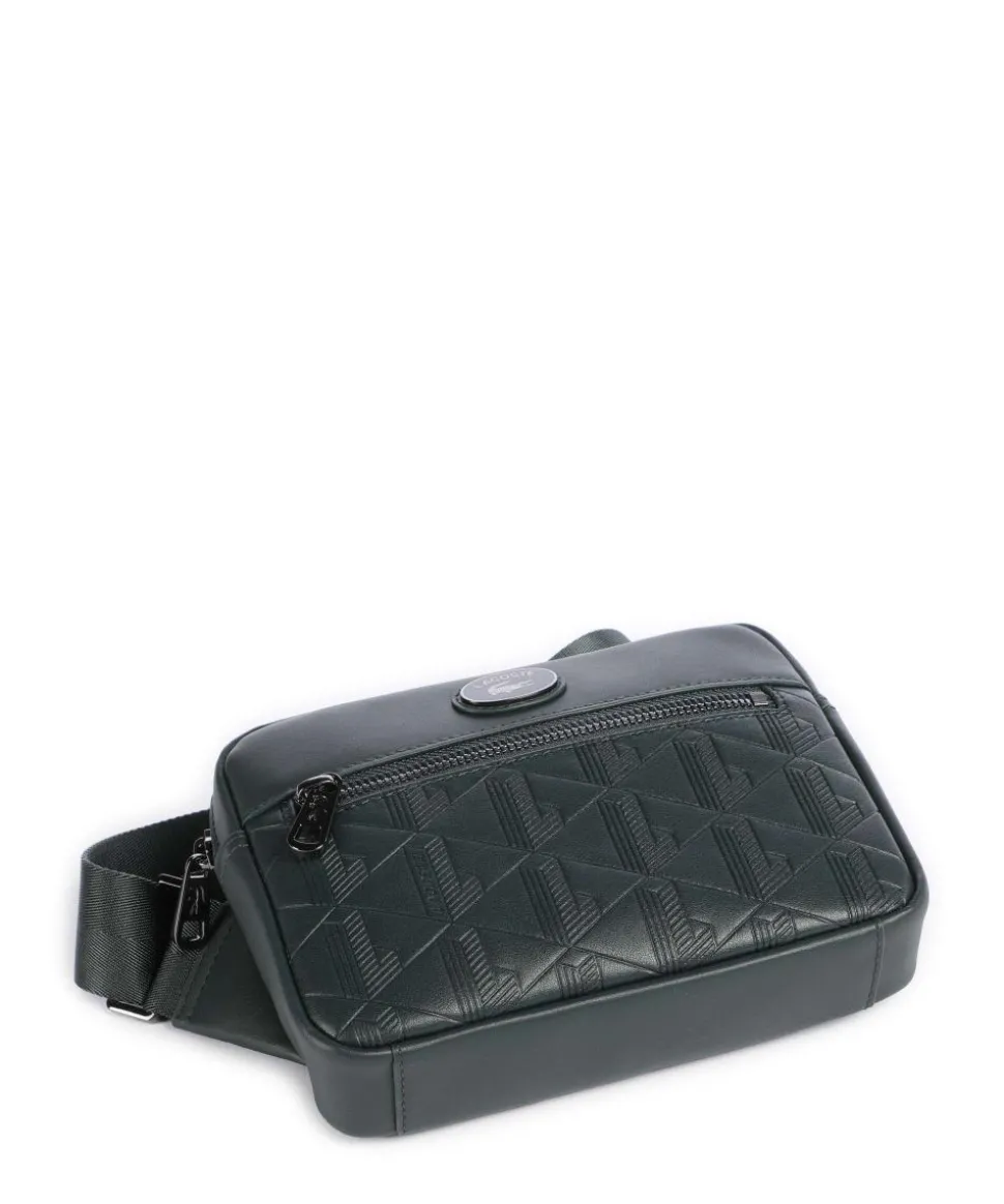 Nomogramme Umhängetasche Lederimitat dunkelgrün