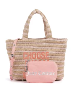 Nora Straw S Handtasche Kunststoff beige