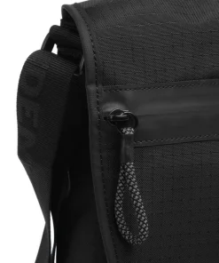 Northwood Rs Umhängetasche Nylon, Lederimitat schwarz