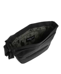 Northwood Rs Umhängetasche Nylon, Lederimitat schwarz