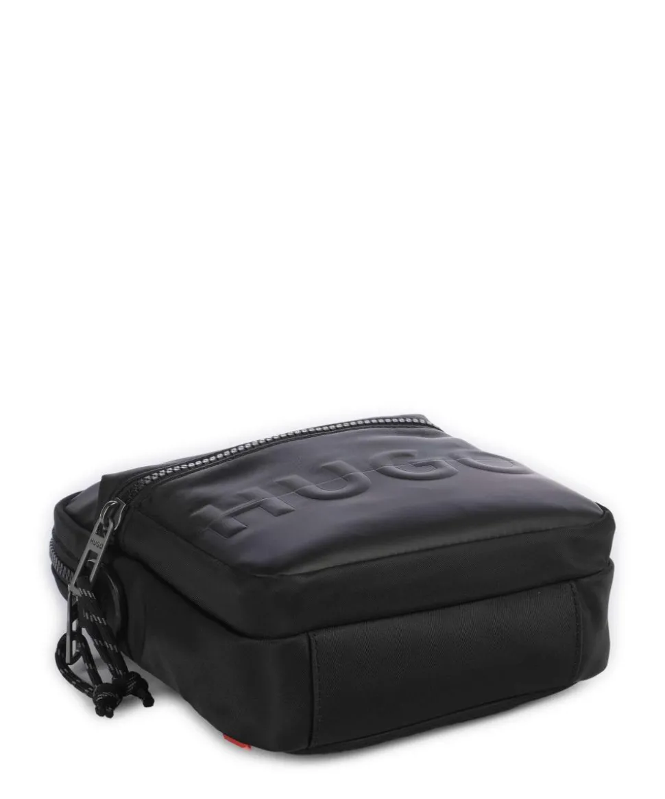 Nosh Umhängetasche recyceltes Polyester schwarz