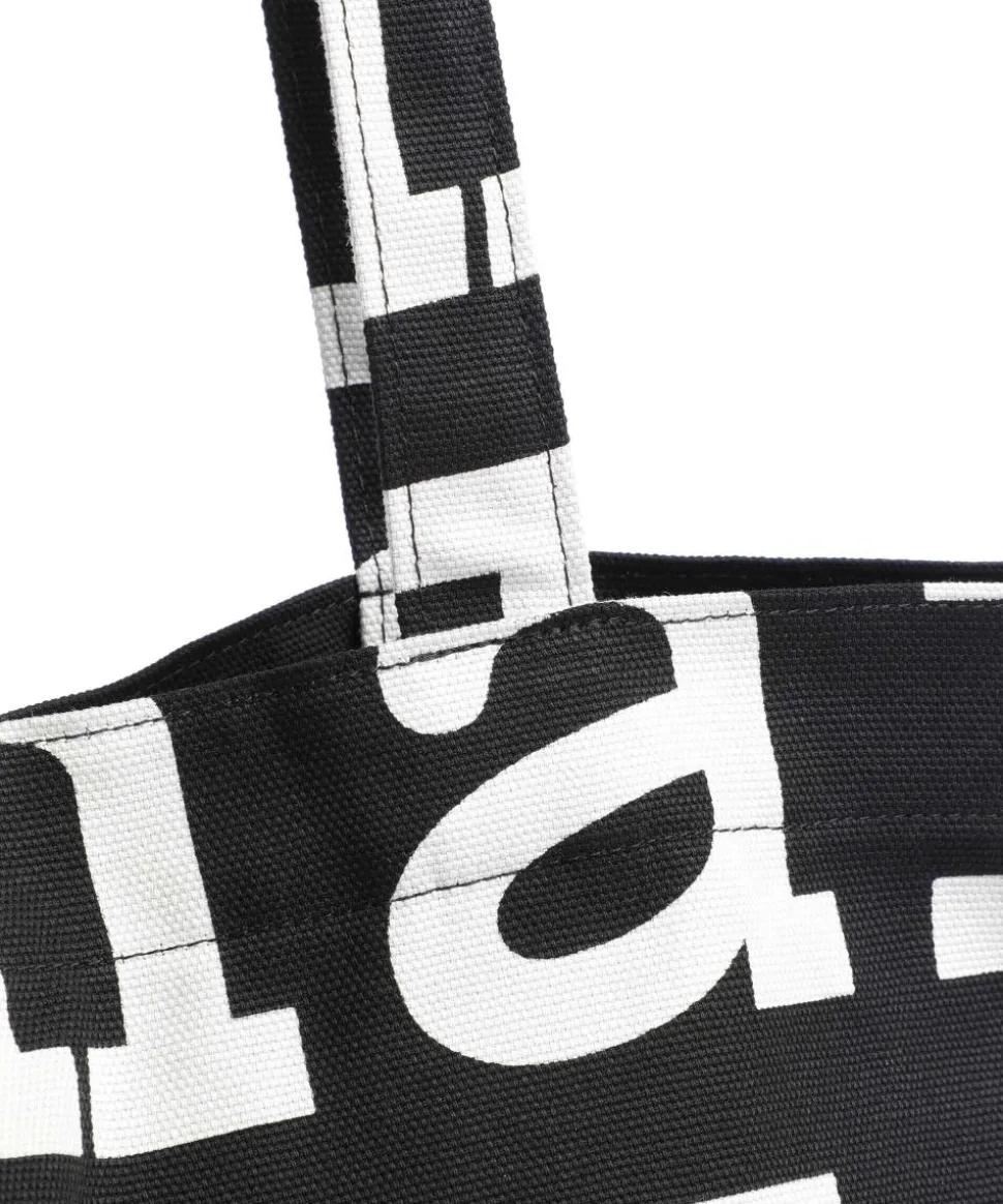 Notko Shopper Canvas schwarz/weiß