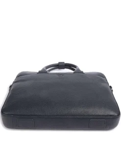 Novara Aktentasche 15″ genarbtes Rindsleder navy