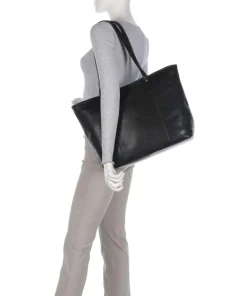 Novum Ferrera Shopper 14″ Rindsleder schwarz