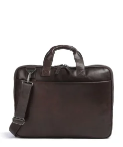 Novum Iseo Aktentasche 16″ Rindsleder dunkelbraun