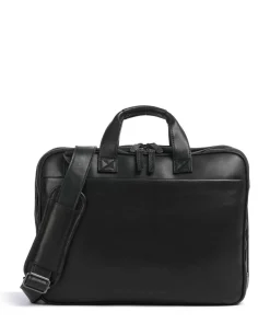 Novum Iseo Aktentasche 16″ Rindsleder schwarz