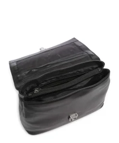 Novum Renata Umhängetasche Rindsleder schwarz