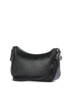 Numah Umhängetasche Lederfaserstoff schwarz